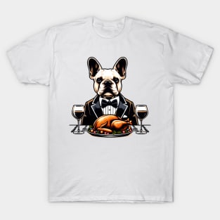 French Bulldog Thanksgiving T-Shirt